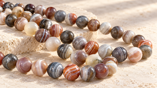 Botswana Agate Round Beads: Why Jewellery Makers Love This Natural Stone
