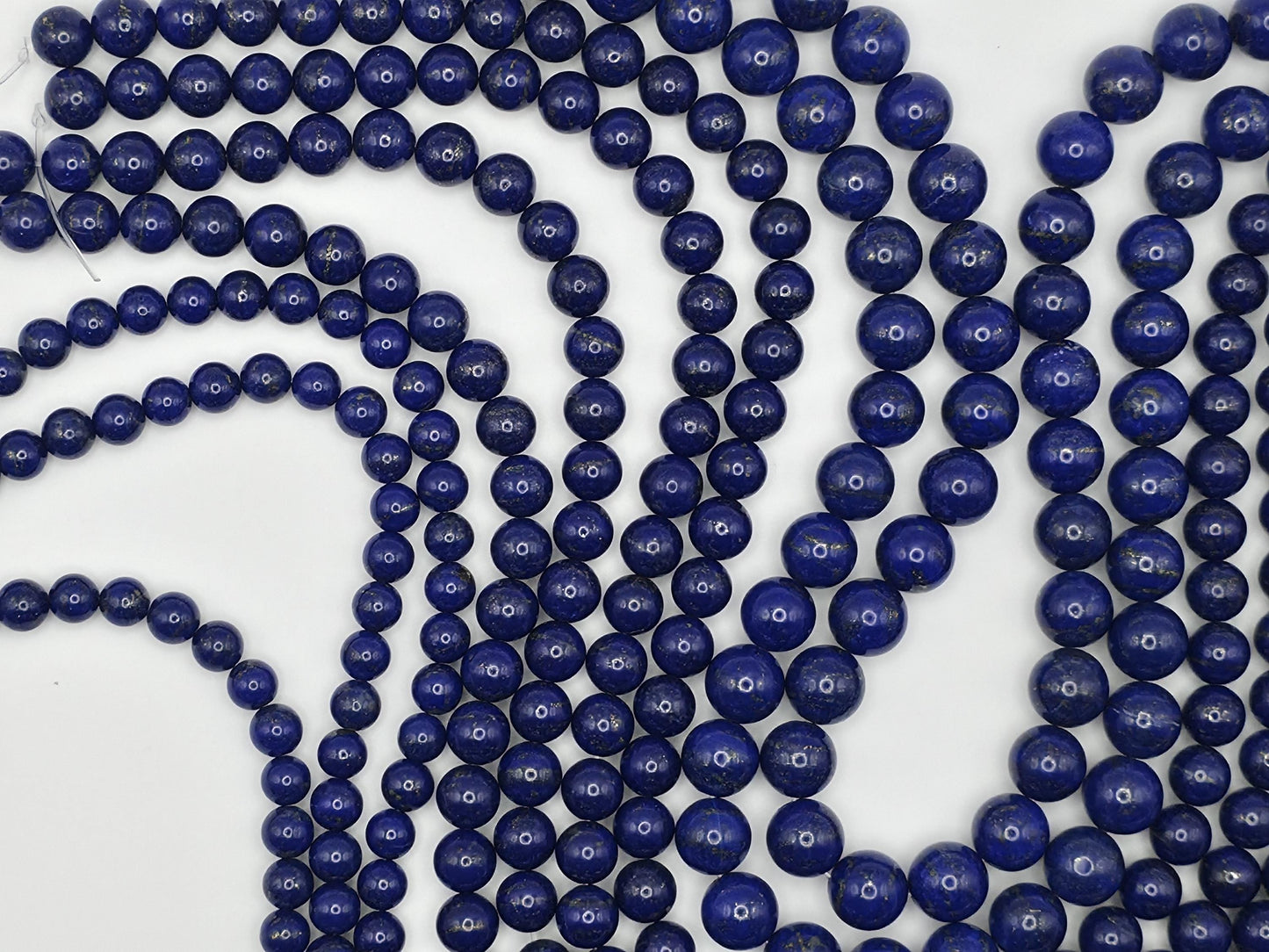 Lapis Lazuli Beads AAA+ Grade Royal blue - 15.5" Strand