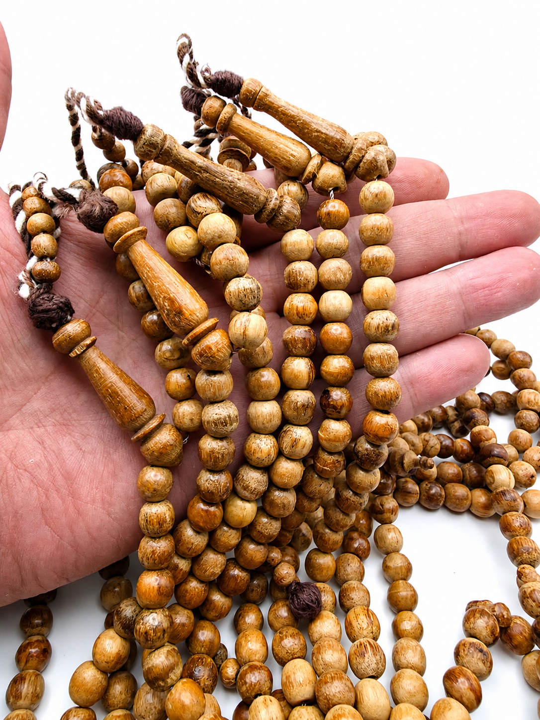Agarwood Oud Tasbih – 8mm, Premium 100 Bead Prayer Beads