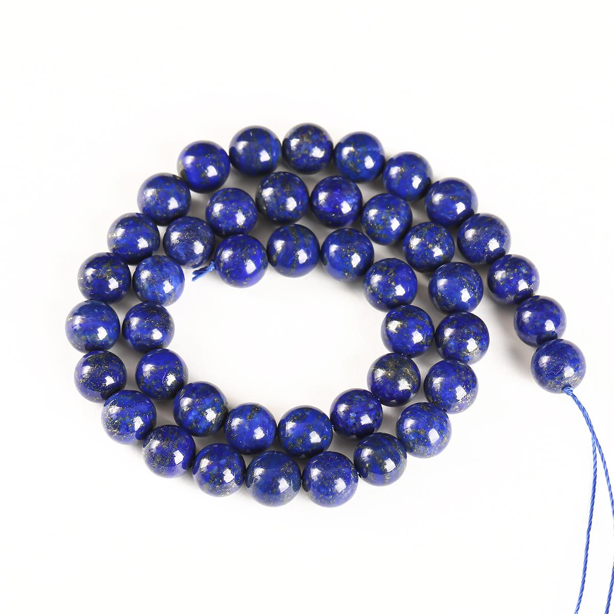 Lapis Lazuli Beads AAA+ Grade Royal blue - 15.5" Strand