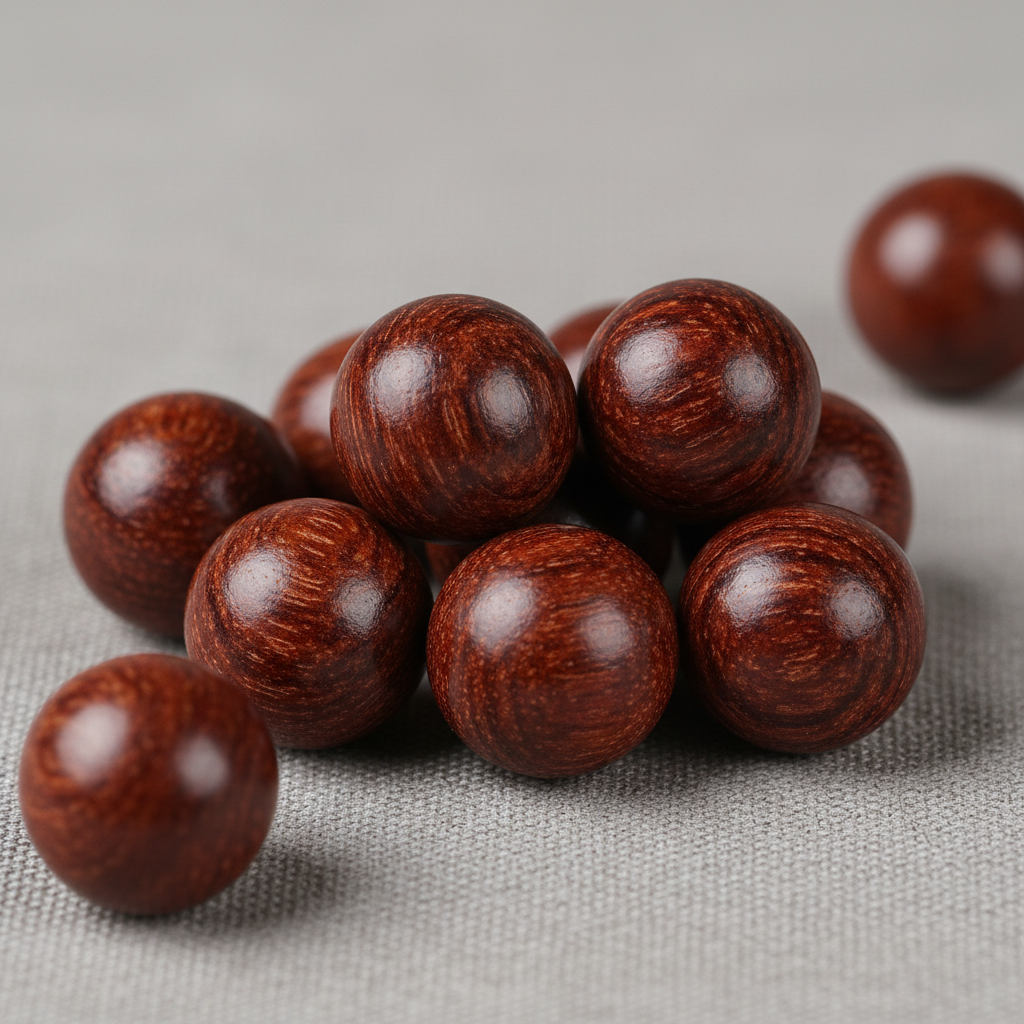 burmese rosewood beads