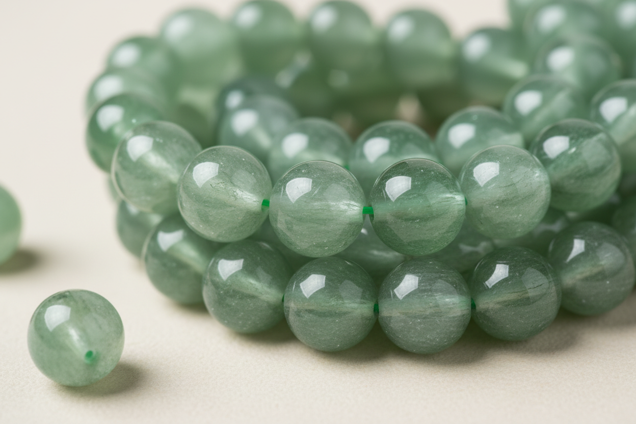 AAA green aventurine beads