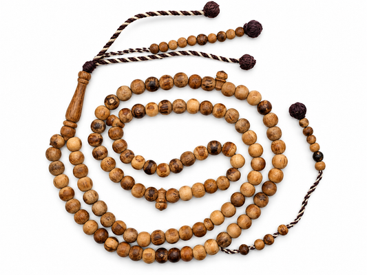 Agarwood Oud Tasbih – 8mm, Premium 100 Bead Prayer Beads