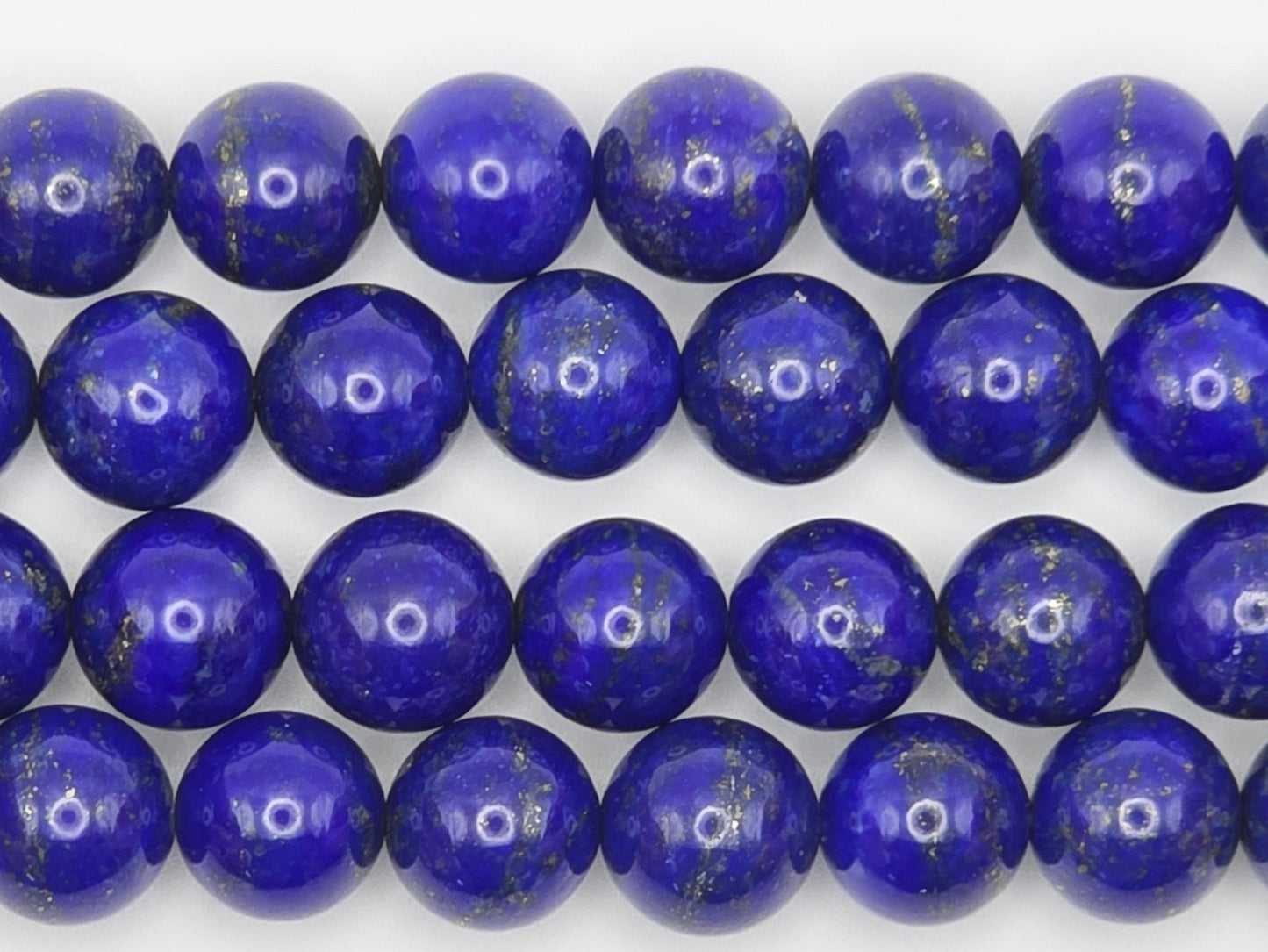 Lapis Lazuli Beads AAA+ Grade Royal blue - 15.5" Strand