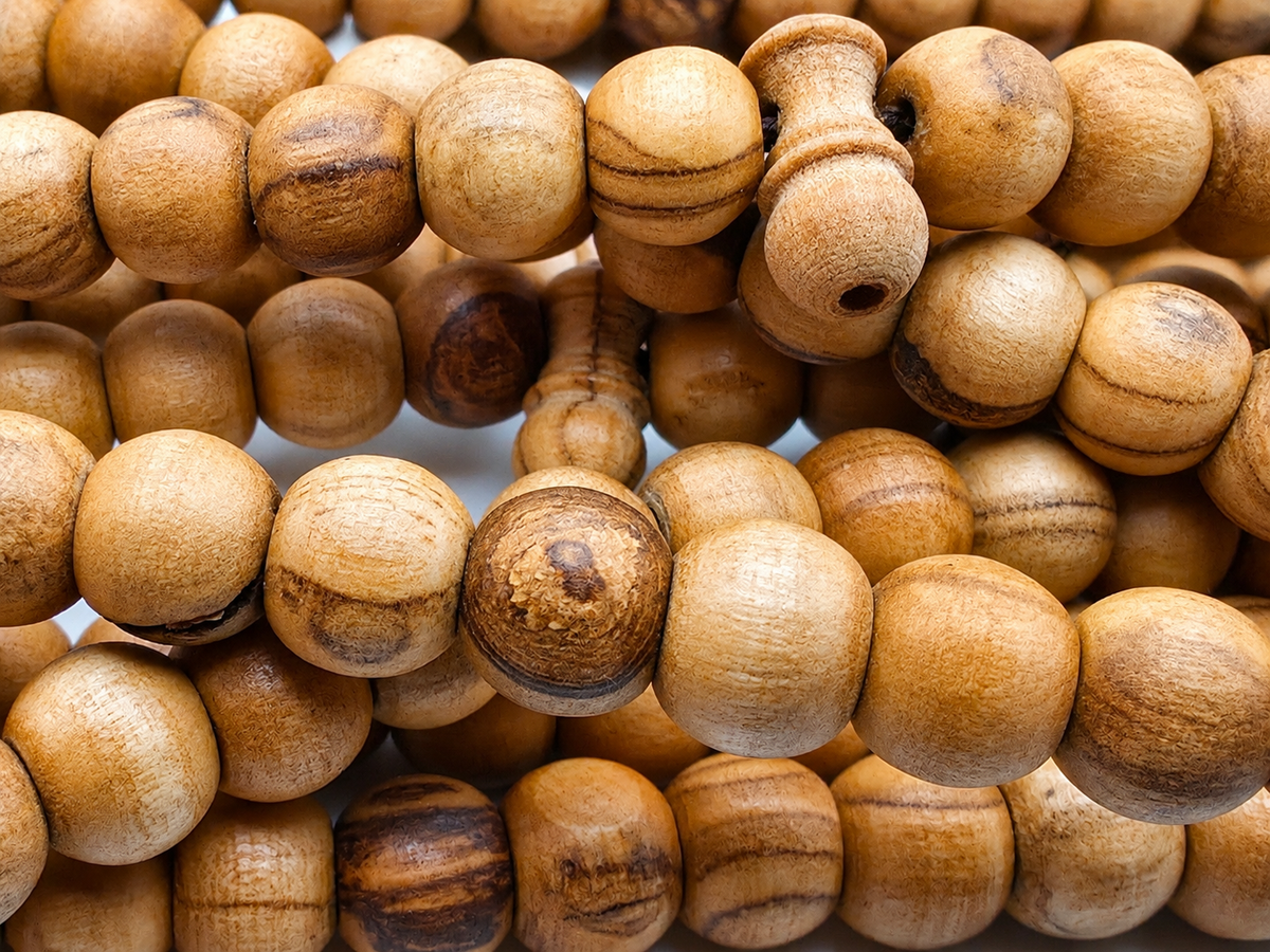 Olive Wood Tasbih – 10mm, Premium 100 Bead Prayer Beads